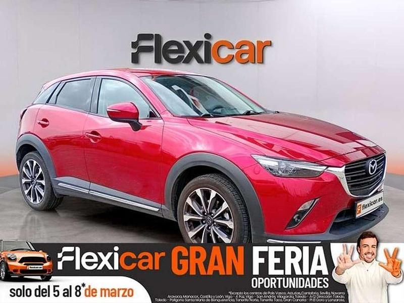 Usado Mazda CX-3 116 CV (85 kW) 2019 Burdeos SUV
