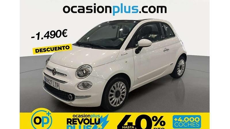 Usado Fiat 500C Dolcevita 71 CV (52 kW) 2021 Blanco Descapotable