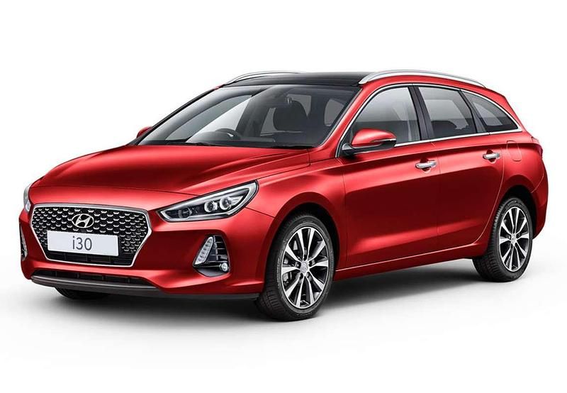 Azul Usado 2018 Hyundai i30 Familiar | 14.799 € (Precio justo) - Imagen 1/4