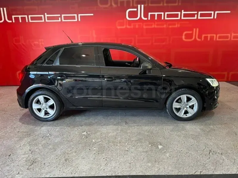 Usado Audi A1 Sportback 90 CV (66 kW) 2015 Negro Utilitario