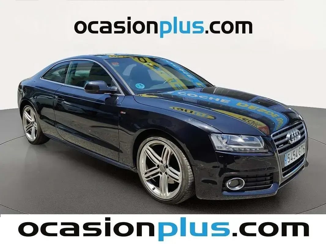 Usado Audi A5 S-Line 211 CV (155 kW) 2010 Negro Coupe