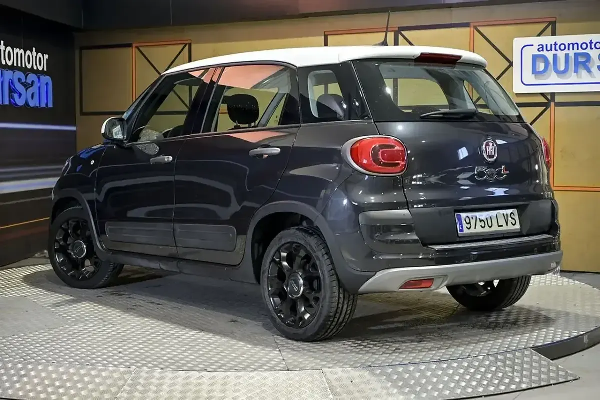 Usado Fiat 500L Cross 95 CV (69 kW) 2021 Gris Monovolumen