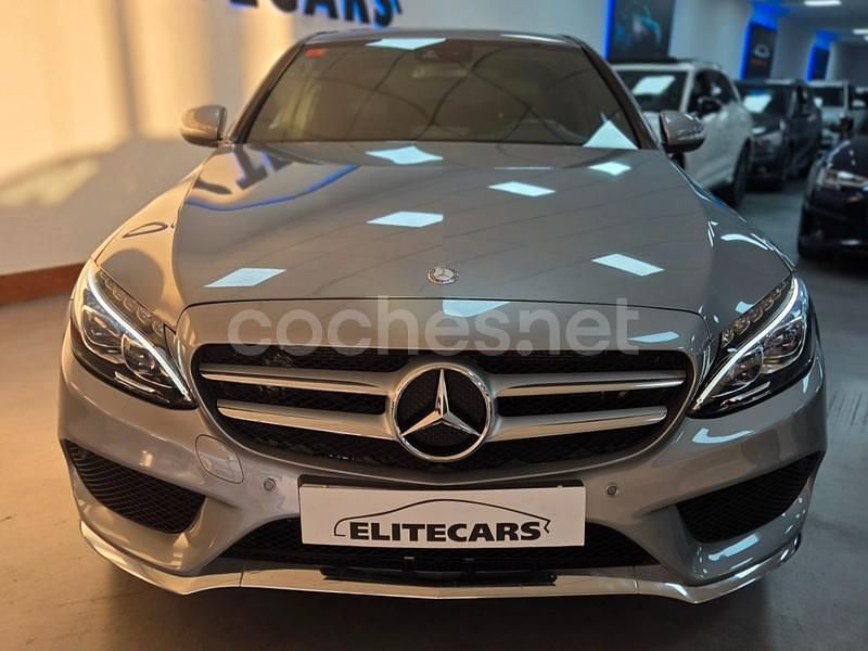 Usado Mercedes C220 AMG 170 CV (125 kW) 2016 Gris / plata Berlina