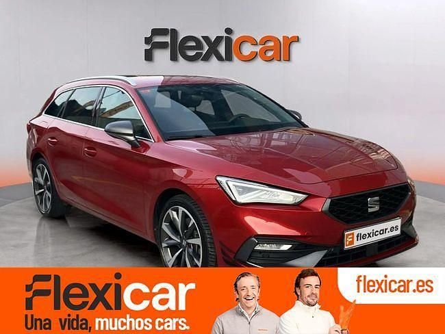Usado Seat Leon FR 150 CV (110 kW) 2021 Rojo