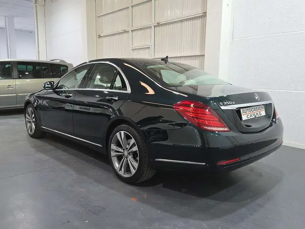 Usado Mercedes S350 258 CV (189 kW) 2017 Verde Berlina