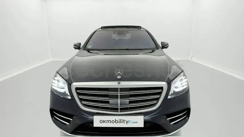 Usado Mercedes S560 476 CV (350 kW) 2021 Azul Berlina