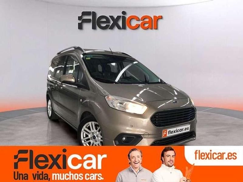 Marrón Usado 2018 Ford Tourneo Courier Titanium Monovolumen | 11.990 € (Precio justo) - Imagen 1/4