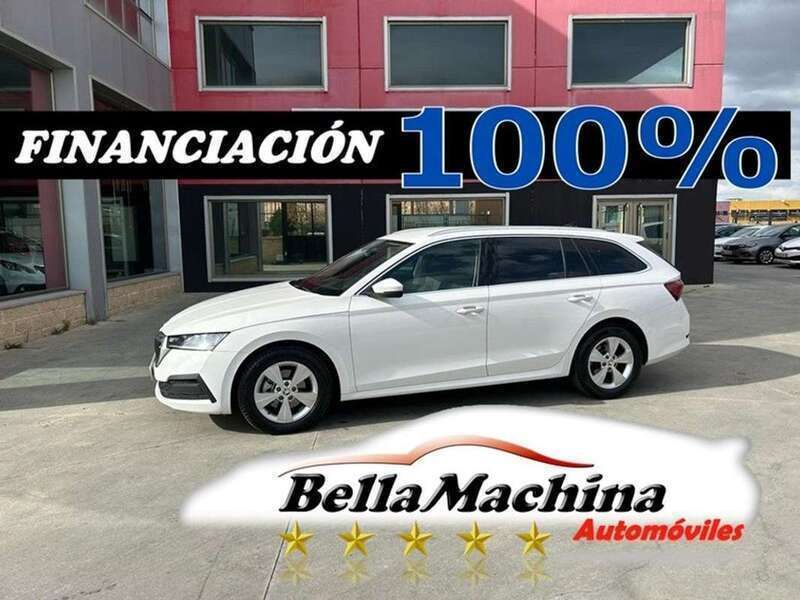 Amarillo Usado 2021 Skoda Octavia Ambition Familiar | 15.975 € (Buen precio) - Imagen 1/4