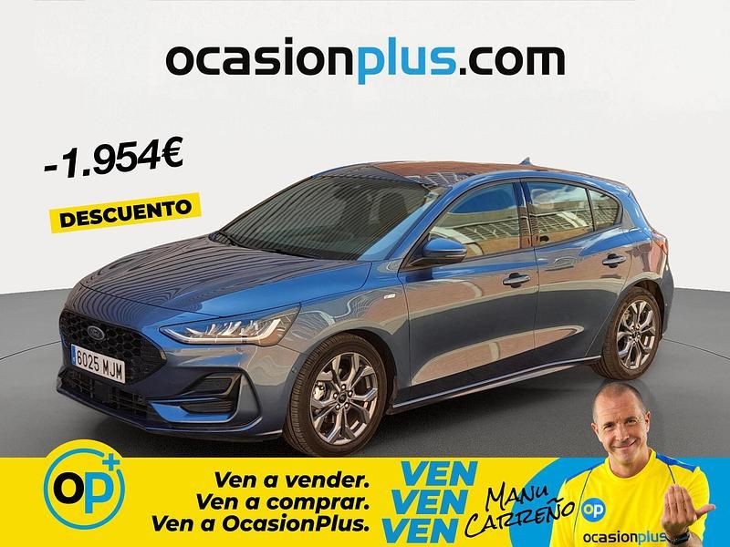 Usado Ford Focus ST-Line 115 CV (84 kW) 2023 Azul Berlina