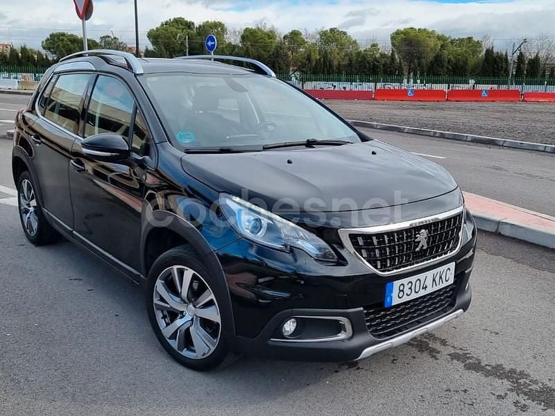Negro Usado 2018 Peugeot 2008 GT-line SUV | 6999 € (Super precio) - Imagen 1/4