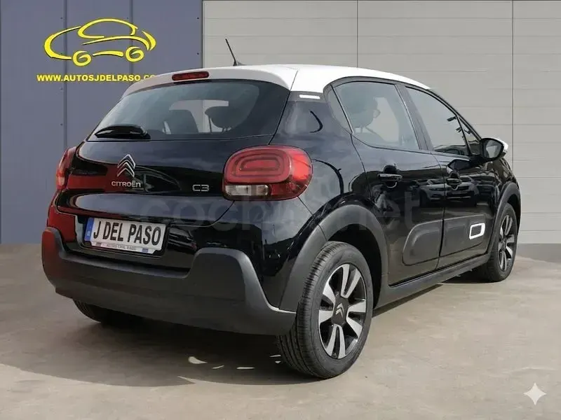 Usado Citroën C3 Feel 83 CV (61 kW) 2022 Negro Utilitario