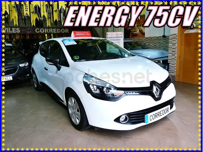 Usado Renault Clio IV Authentique 75 CV (55 kW) 2015 Blanco Berlina