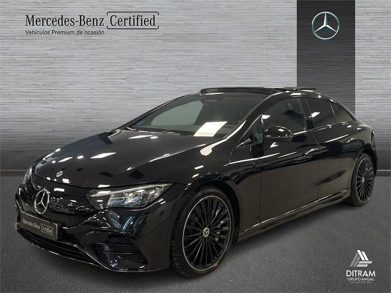 Negro Usado 2024 Mercedes EQE350 Edition Berlina | 51.900 € (Un poco caro) - Imagen 1/4