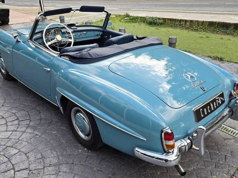 Usado Mercedes 190 105 CV (77 kW) 1959 Azul Berlina