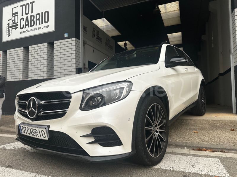 Blanco Usado 2019 Mercedes GLC350 SUV | 47.500 € (Caro) - Imagen 1/4