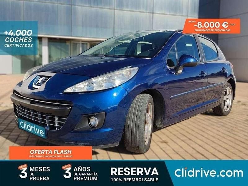 Usado Peugeot 207 Sport 110 CV (80 kW) 2009 Azul Utilitario