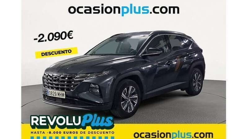 Gris Usado 2023 Hyundai Tucson SUV | 20.900 € (Buen precio) - Imagen 1/4