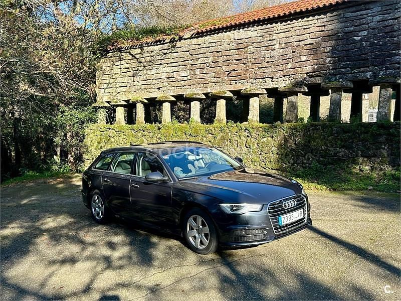 Usado Audi A6 Premium 190 CV (139 kW) 2016 Negro Familiar
