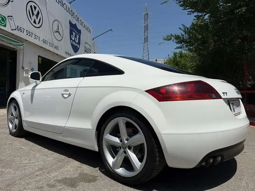 Usado Audi TT S-Line 160 CV (117 kW) 2009 Blanco Coupe