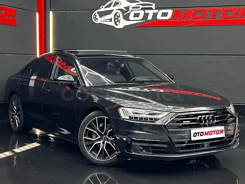 Usado Audi A8 S-Line 286 CV (210 kW) 2018 Negro Berlina