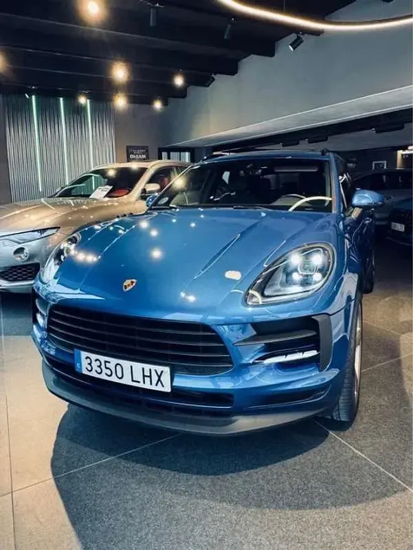 Usado Porsche Macan 245 CV (180 kW) 2020 Azul SUV