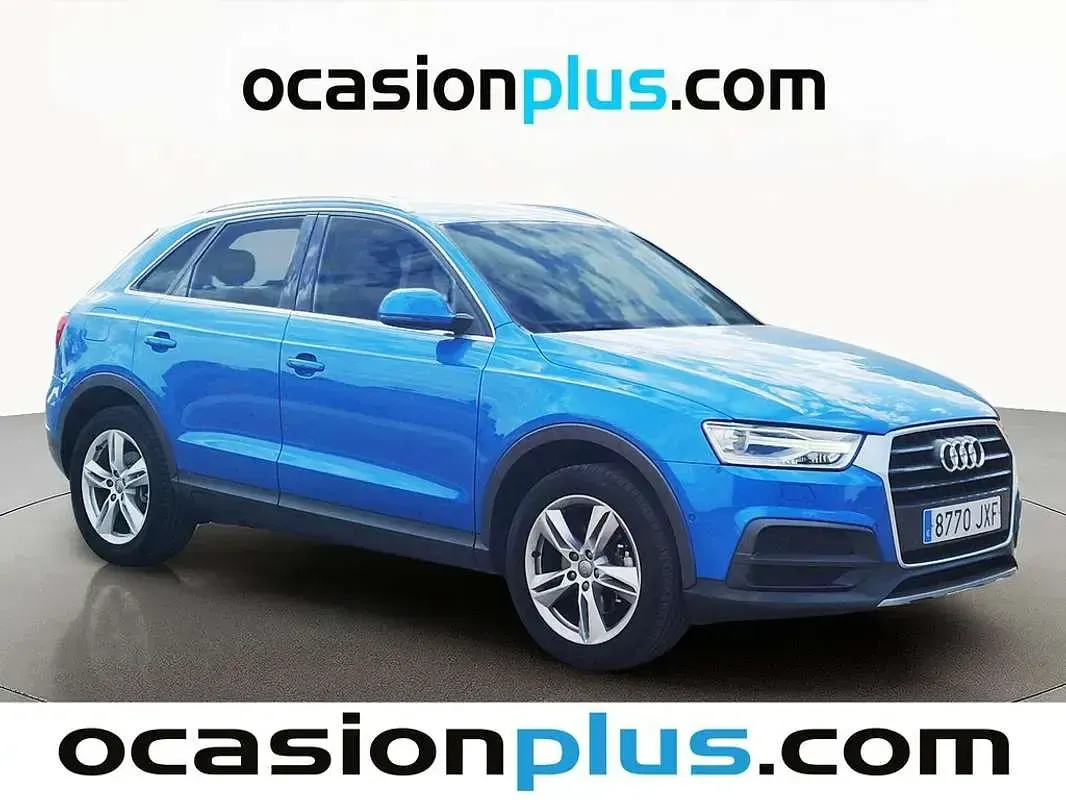 Usado Audi Q3 Design 150 CV (110 kW) 2017 Azul SUV