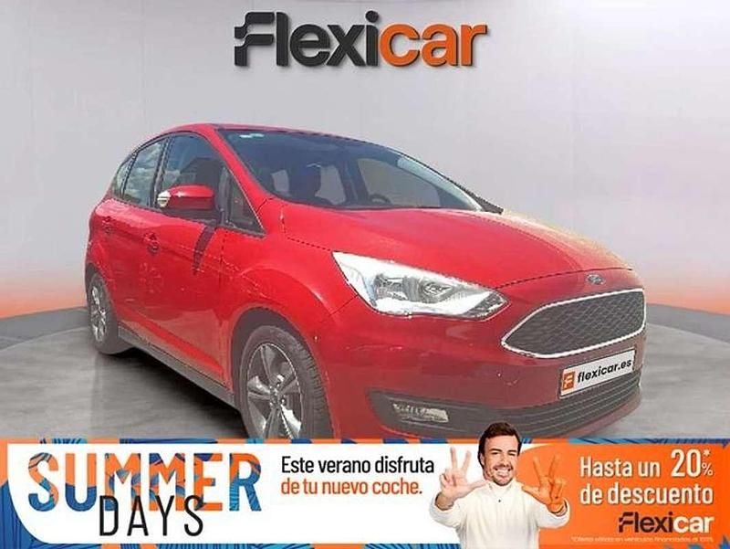 Rojo Usado 2017 Ford C-MAX Titanium Monovolumen | 10.390 € (Super precio) - Imagen 1/4