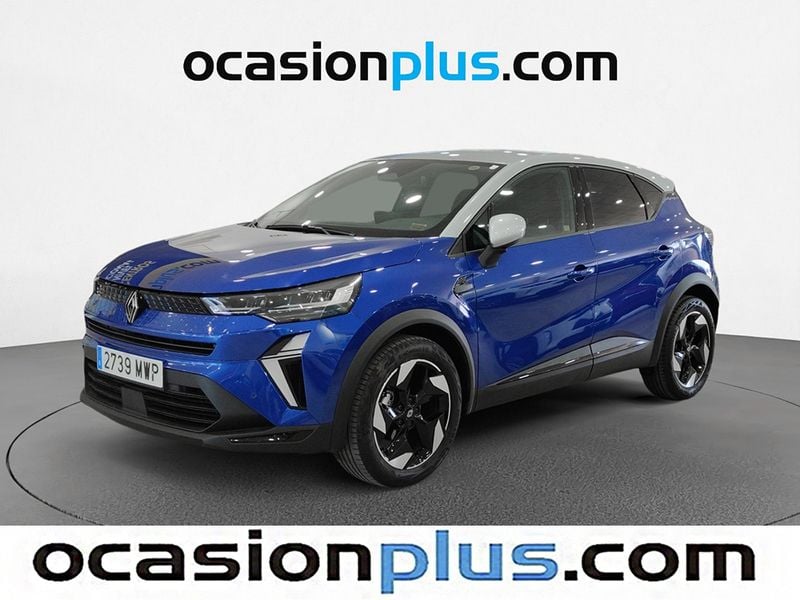 Azul Usado 2024 Renault Captur Techno SUV | 22.328 € (Precio justo) - Imagen 1/4