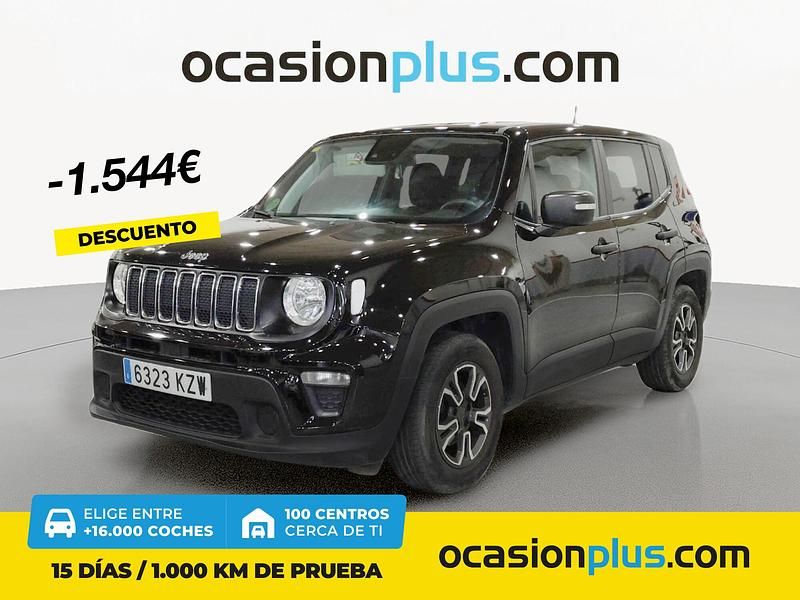 Negro Usado 2019 Jeep Renegade Sport SUV | 16.990 € (Caro) - Imagen 1/4