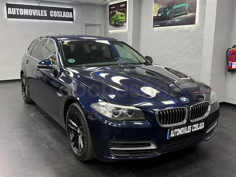 Usado BMW 530 258 CV (189 kW) 2014 Azul Familiar
