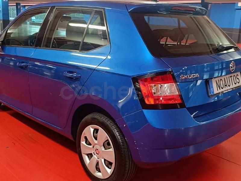 Brugt Skoda Fabia Active 75 HK (55 kW) 2015 Blå Sedan