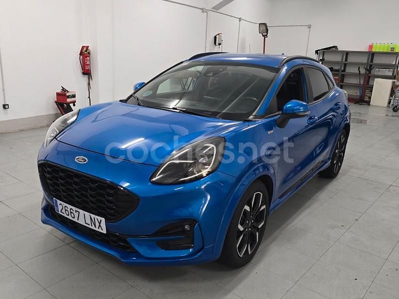 Azul Usado 2021 Ford Puma ST-Line SUV | 12.800 € (Precio justo) - Imagen 1/4