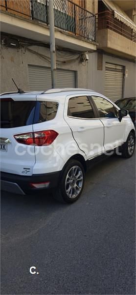Usado Ford Ecosport Titanium 125 CV (91 kW) 2019 Blanco SUV