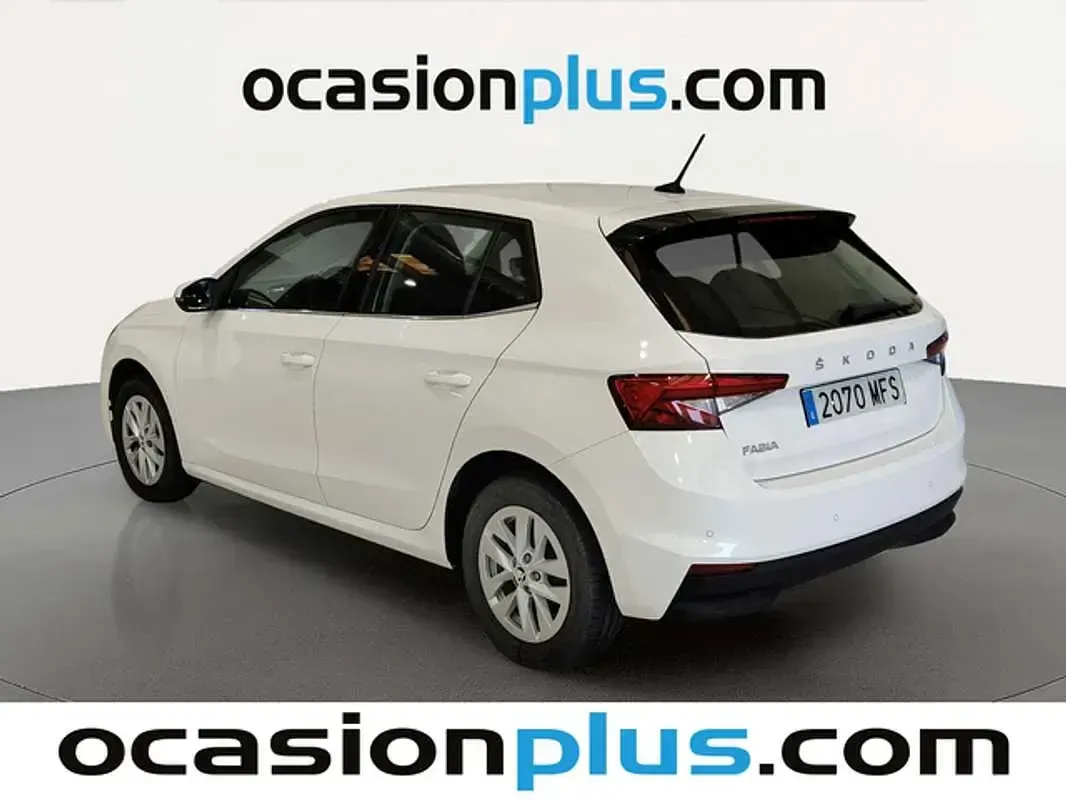 Usado Skoda Fabia Ambition 110 CV (80 kW) 2023 Blanco Utilitario