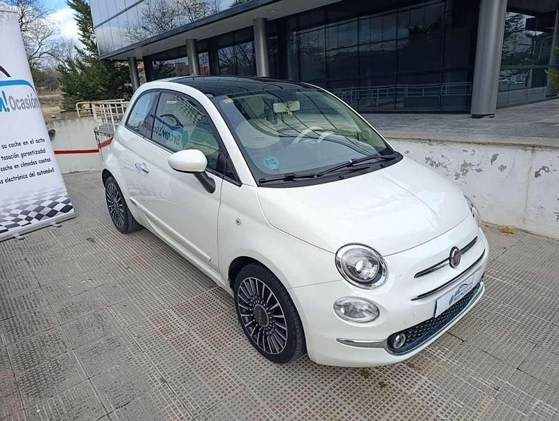 Usado Fiat 500 Lounge 69 CV (50 kW) 2016 Blanco Utilitario