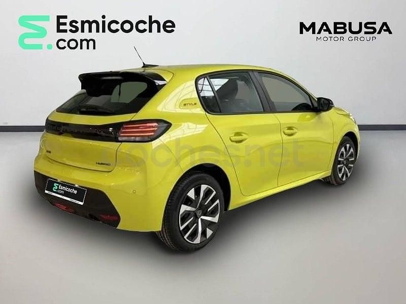 Nuevo Peugeot 208 Style 110 CV (80 kW) 2025 Amarillo Utilitario