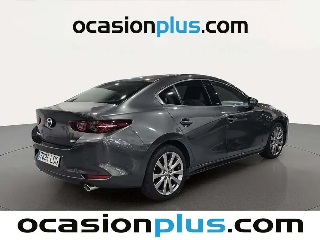 Usado Mazda 3 122 CV (89 kW) 2019 Gris Berlina