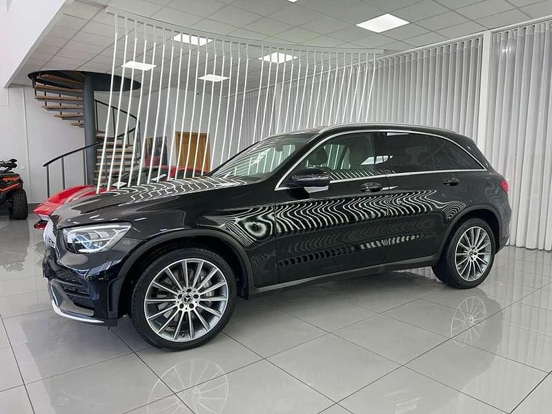 Usado Mercedes GLC220 193 CV (141 kW) 2021 Negro SUV