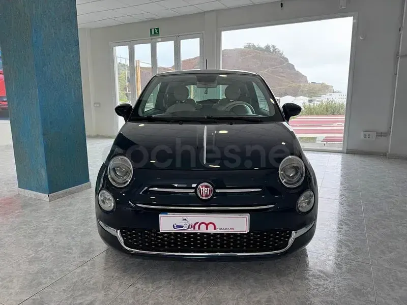 Usado Fiat 500 Lounge 86 CV (63 kW) 2018 Azul Berlina