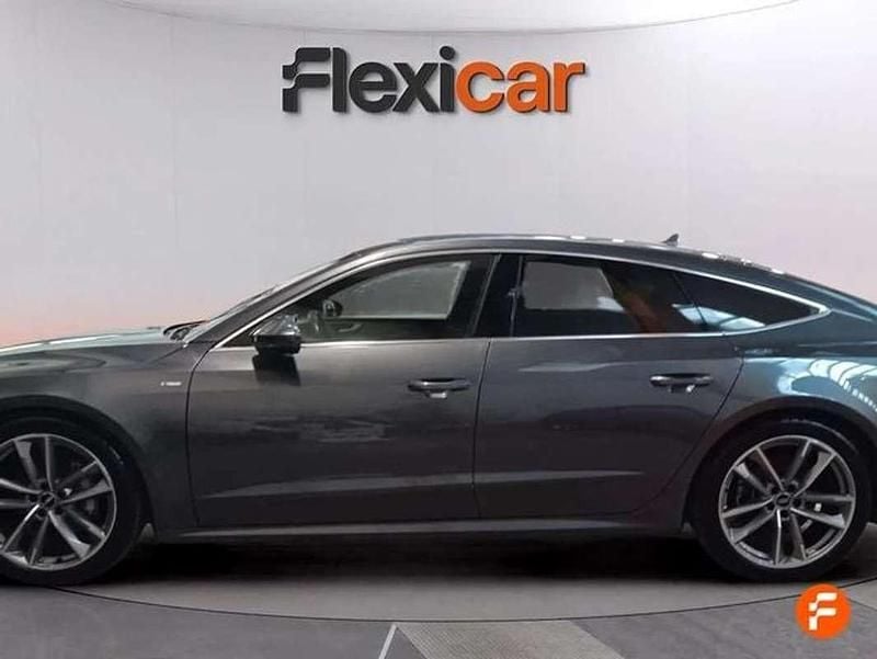 Usado Audi A7 245 CV (180 kW) 2020 Gris Berlina
