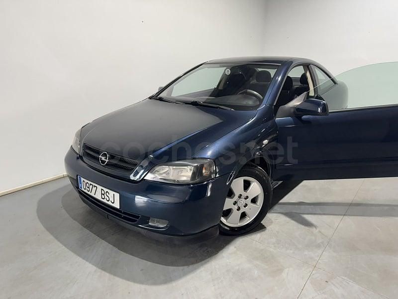 Usado Opel Astra 125 CV (91 kW) 2002 Azul Coupe