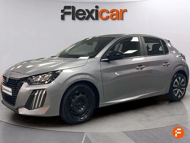 Usado Peugeot 208 Active 100 CV (73 kW) 2024 Gris Utilitario