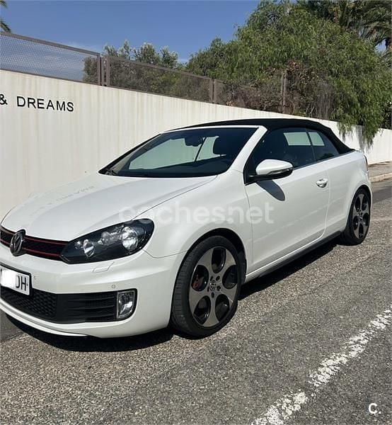 Blanco Usado 2014 VW Golf Cabriolet GTI Descapotable | 13.900 € - Imagen 1/4