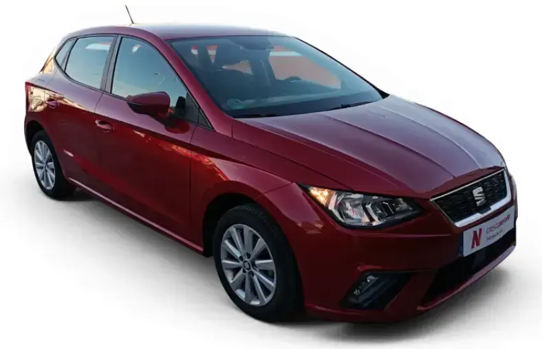 Usado Seat Ibiza CONNECT 80 CV (58 kW) 2019 Rojo Utilitario