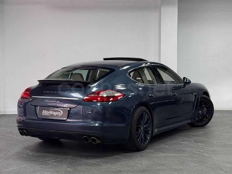 Usado Porsche Panamera S 400 CV (294 kW) 2011 Azul Berlina