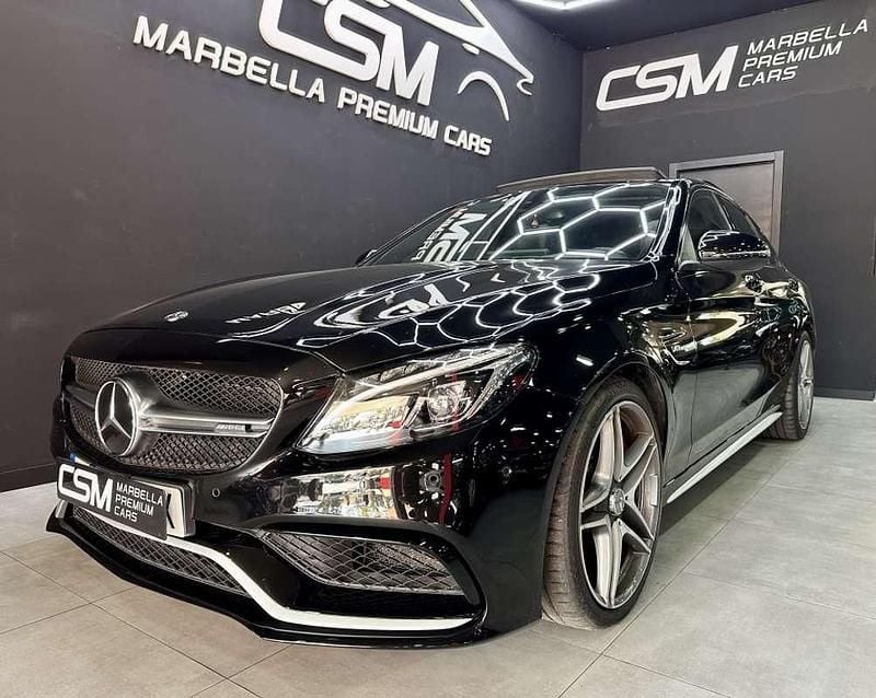 Negro Usado 2018 Mercedes C63 AMG AMG Berlina | 53.990 € - Imagen 1/4