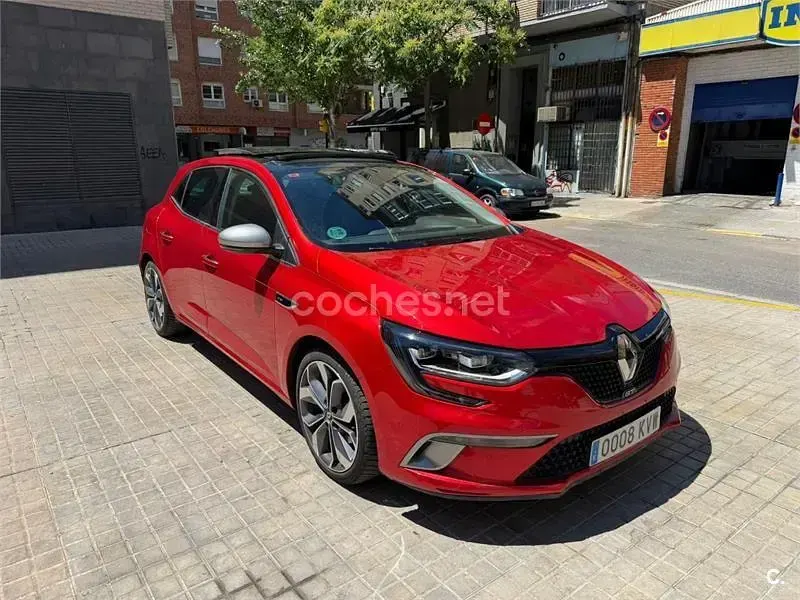 Begagnad Renault Mégane GT Line GT-Line 160 HK (117 kW) 2019 Orange Sedan