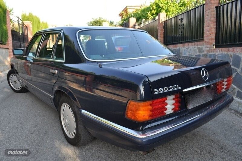 Usado Mercedes S500L 252 CV (185 kW) 1990 Azul Berlina