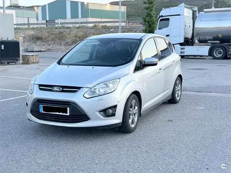 Usado Ford C-MAX Titanium 115 CV (84 kW) 2015 Gris / plata Monovolumen