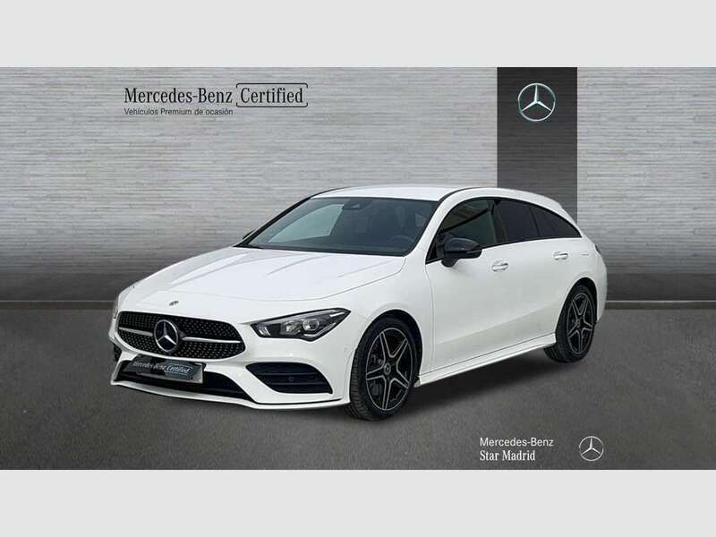 Blanco Usado 2023 Mercedes CLA200 Shooting Brake Familiar | 34.595 € (Buen precio) - Imagen 1/4